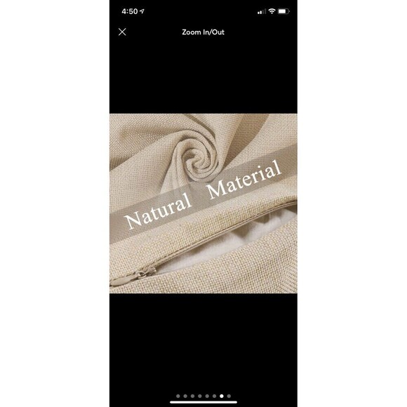 New Set Small Accent Decorative Pillows Covers SIZE: 20” x 11.5" - Picture 7 of 7